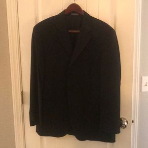 Black suit jacket